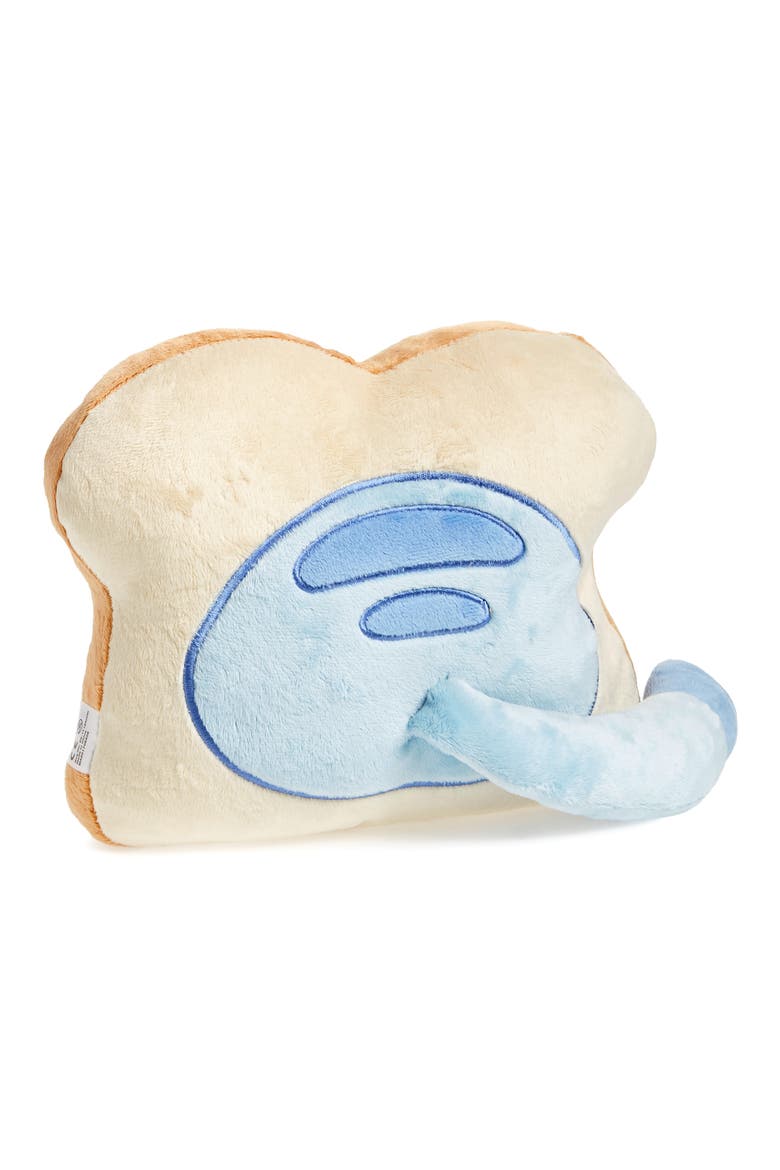 Cat Bread Stuffed Pillow, Alternate, color, BEIGE