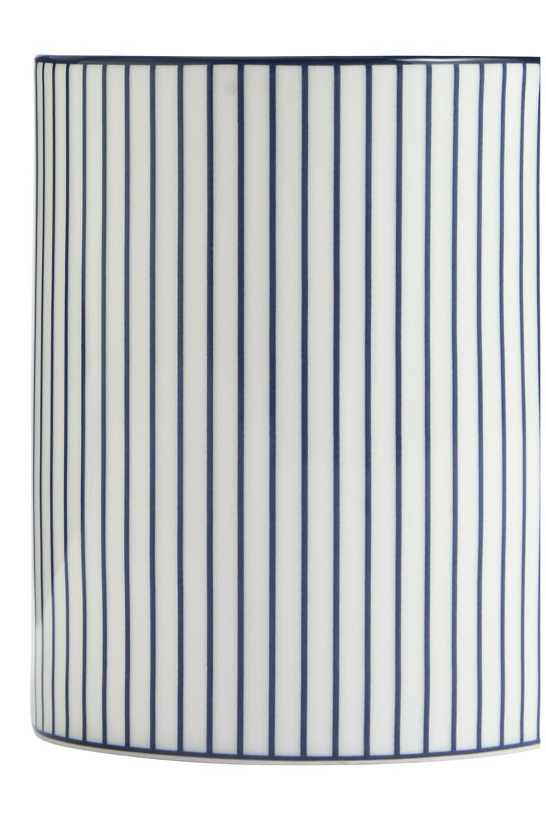 Gio Pinstripe Bone China Mug, Alternate, color, WHITE MULTI