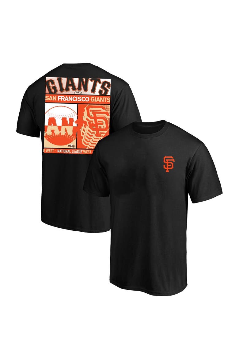 Men's Profile  Black San Francisco Giants Big & Tall Two-Sided Graphic T-Shirt, Main, color, Black
