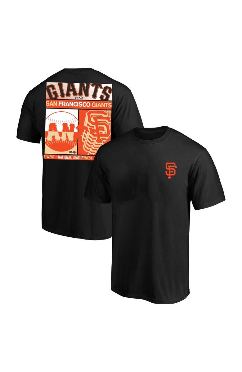 FANATICS Men's Profile  Black San Francisco Giants Big & Tall Two-Sided Graphic T-Shirt, Main, color, Black