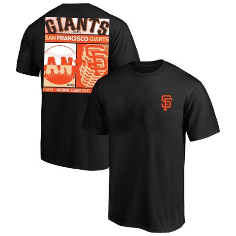 Men's Profile  Black San Francisco Giants Big & Tall Two-Sided Graphic T-Shirt