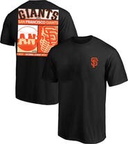 FANATICS Men's Profile  Black San Francisco Giants Big & Tall Two-Sided Graphic T-Shirt