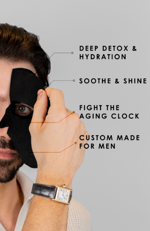 Forte Series Charcoal Mask In Black