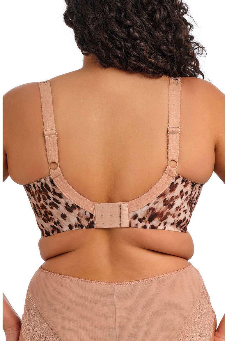Lucie Full Figure Underwire Plunge Bra, Alternate, color, WILDCAT