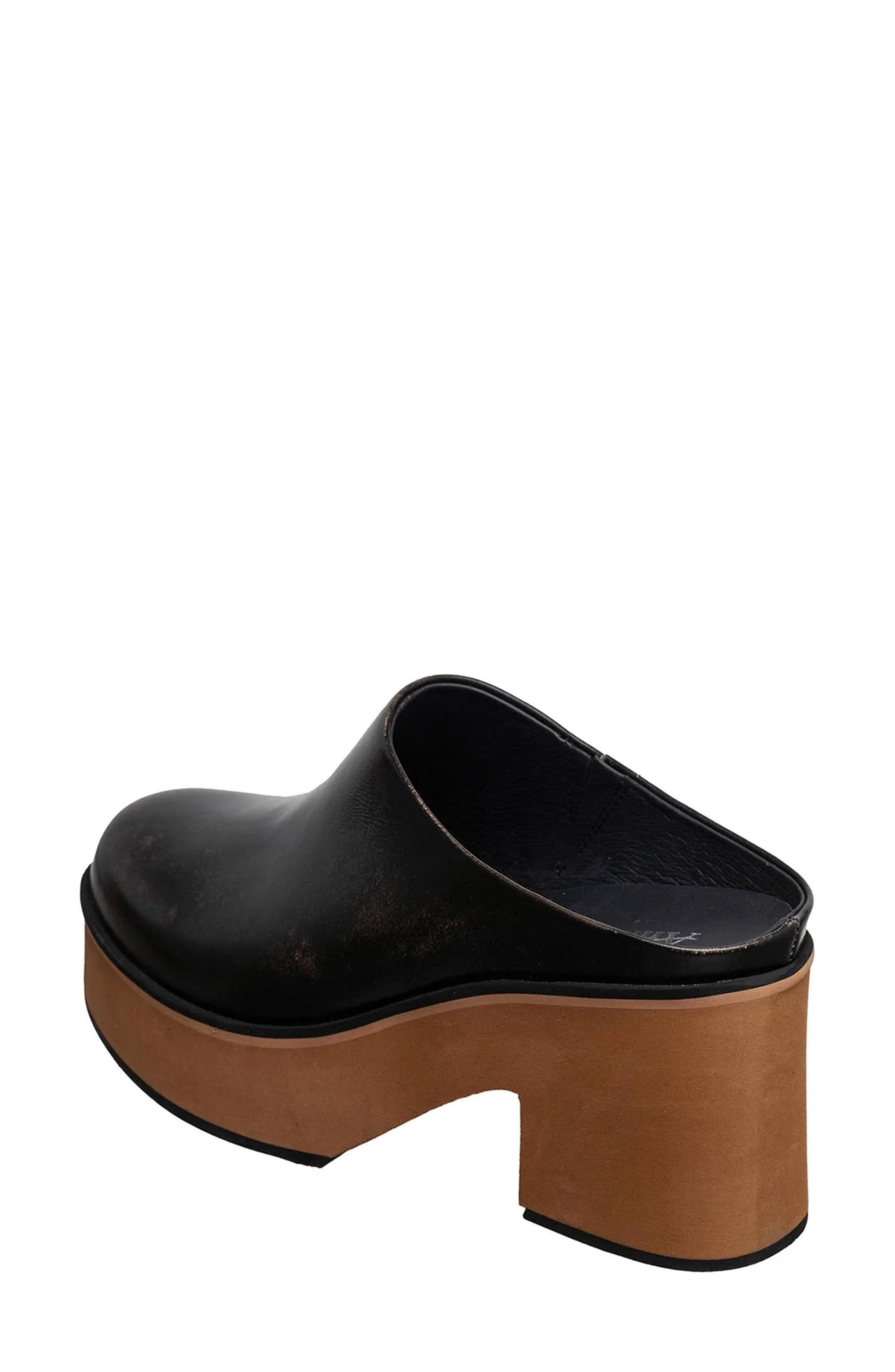 ANTELOPE Ian Platform Clog, Alternate, color, Charcoal