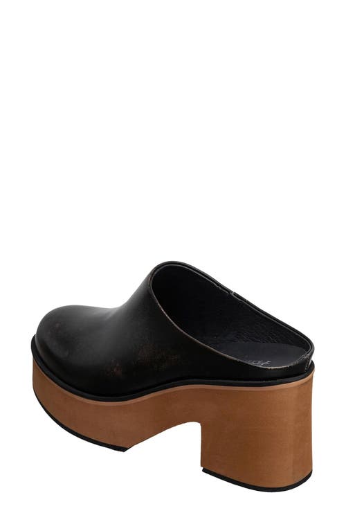 Antelope Ian Platform Clog In Black