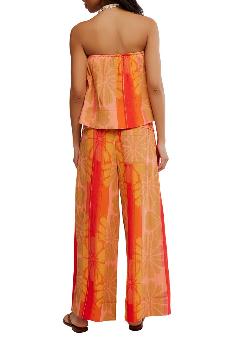 Free People Devella Tube Top & Pants Set, Alternate, color, Summer Combo