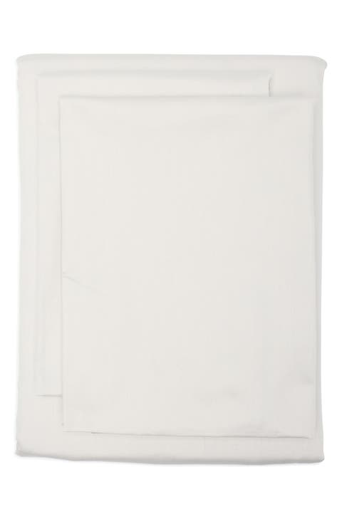 Solid Cotton Sateen Duvet Cover Set