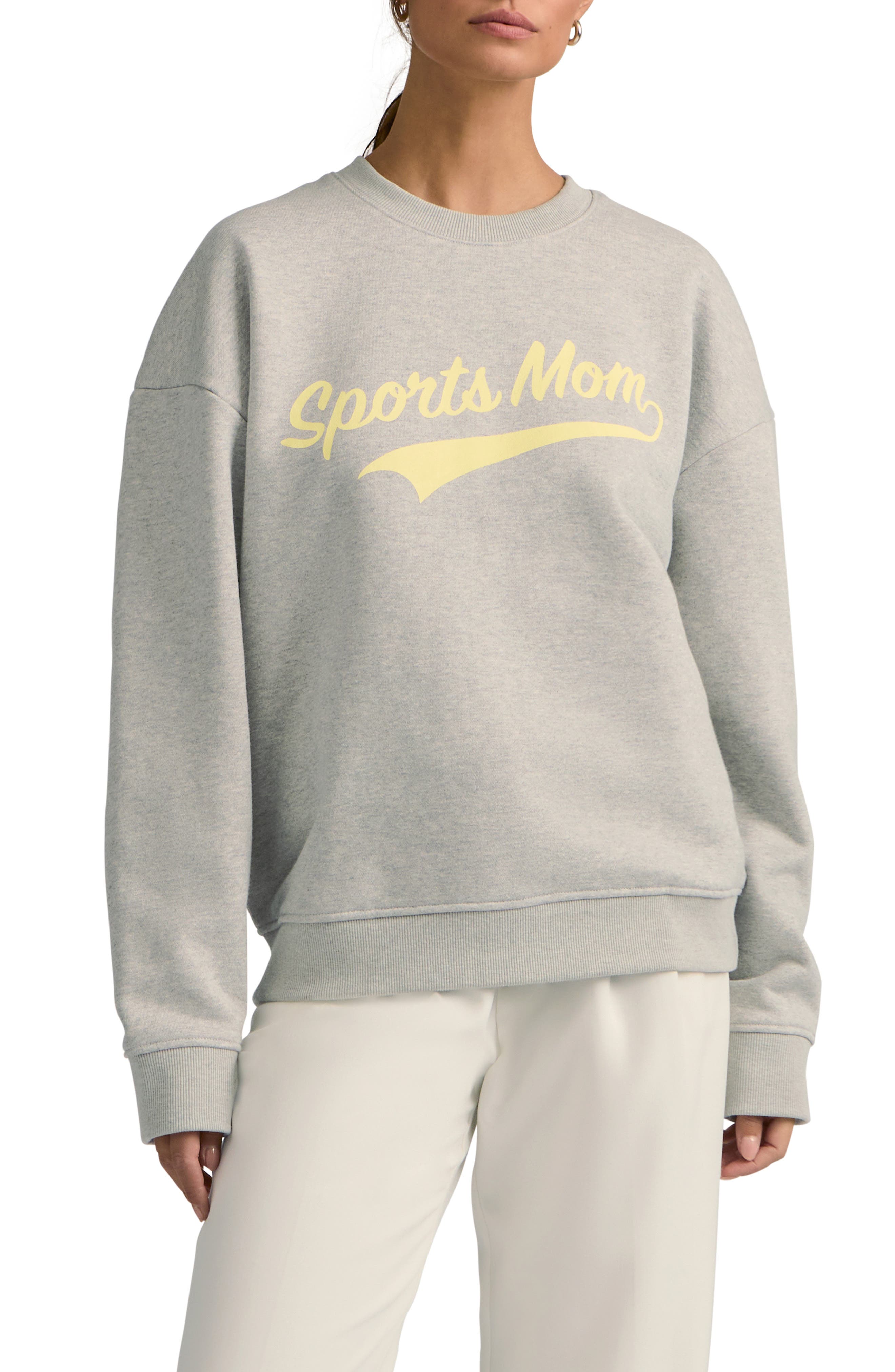 Favorite Daughter Sports Mom Cotton Blend Graphic Sweatshirt