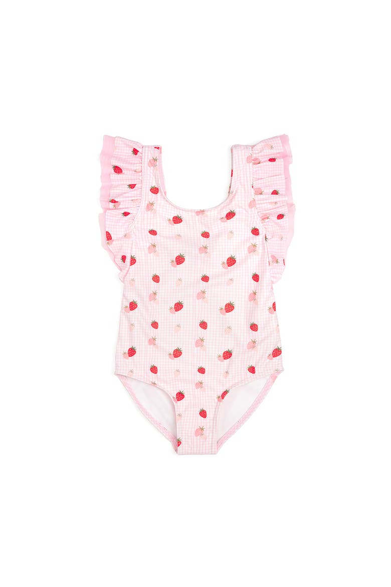 Berry Cute Bathing Suit, Main, color, Pink