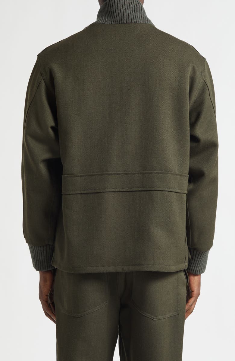 BEAMS Fielder Wool Jacket, Alternate, color, Green