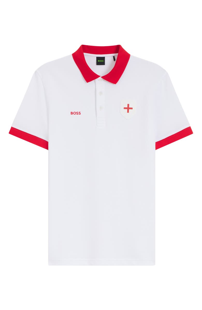 BOSS Lux Paddy Cotton Polo, Alternate, color, England