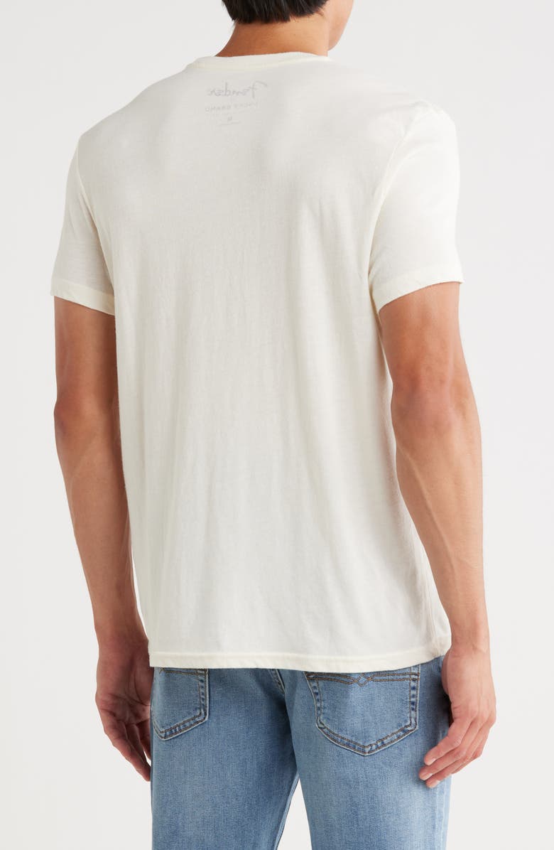 Lucky Brand Fender Graphic T-Shirt, Alternate, color, Whisper White