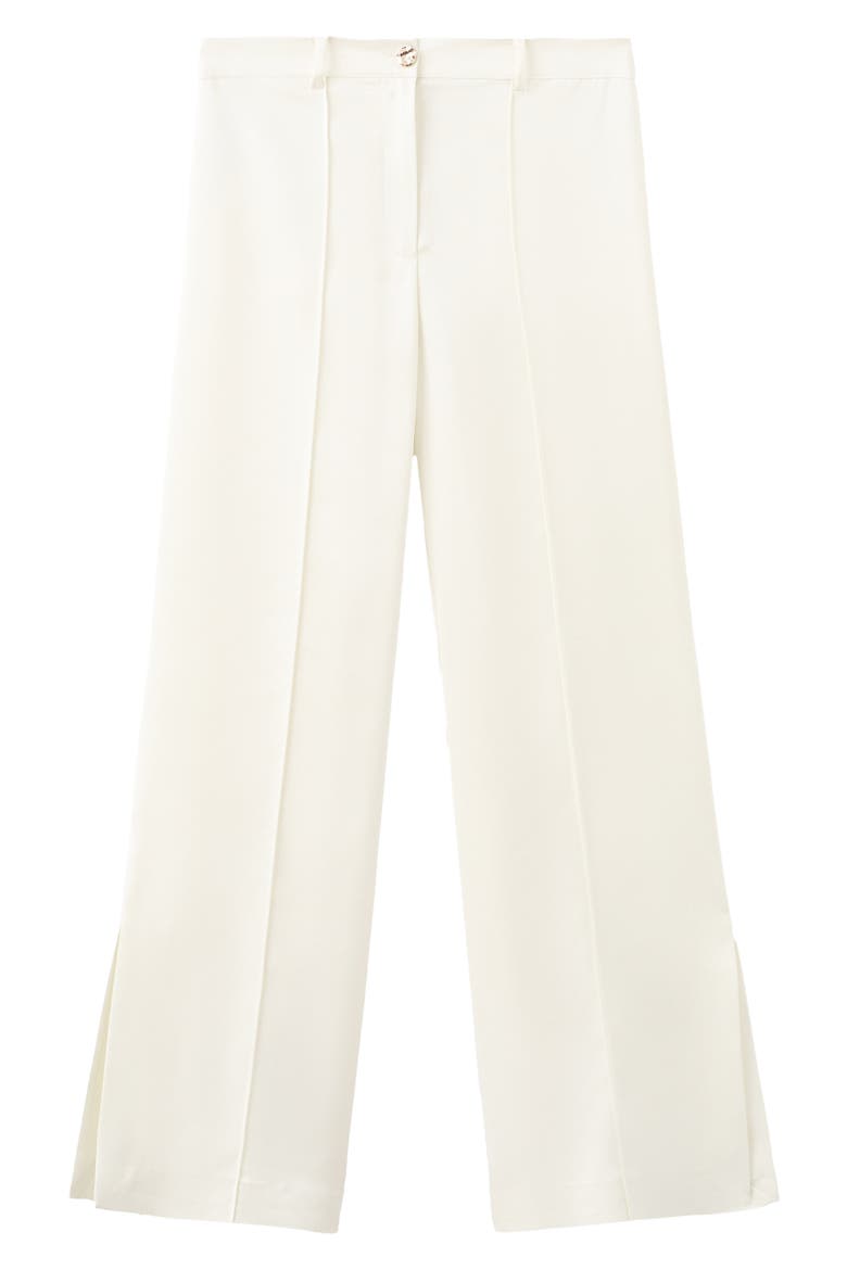 Mid Rise Straight Leg Pants, Alternate, color, ECRU