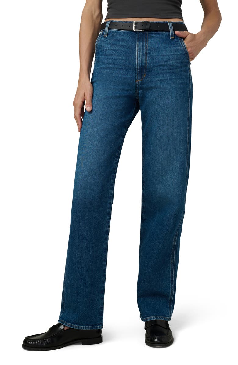 Joe's The Margot High Waist Relaxed Straight Leg Jeans, Main, color, Big Deal