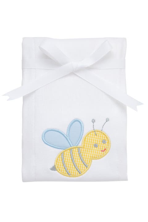 Playful Pals Applique Burp Cloth