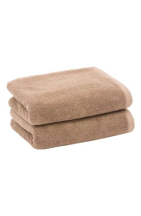 2-Pack Ediree Cotton Hand Towel Set