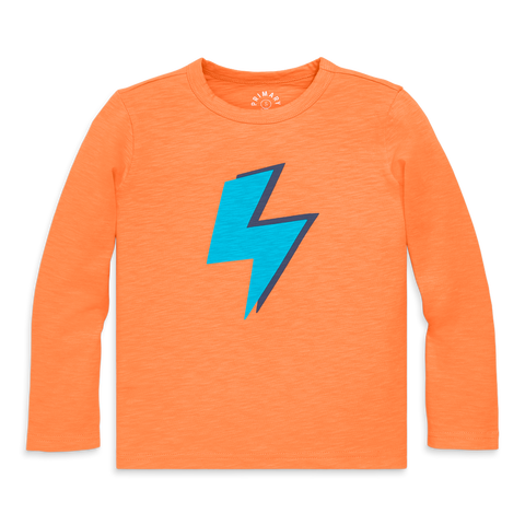 Kids Long Sleeve Bolt Tee