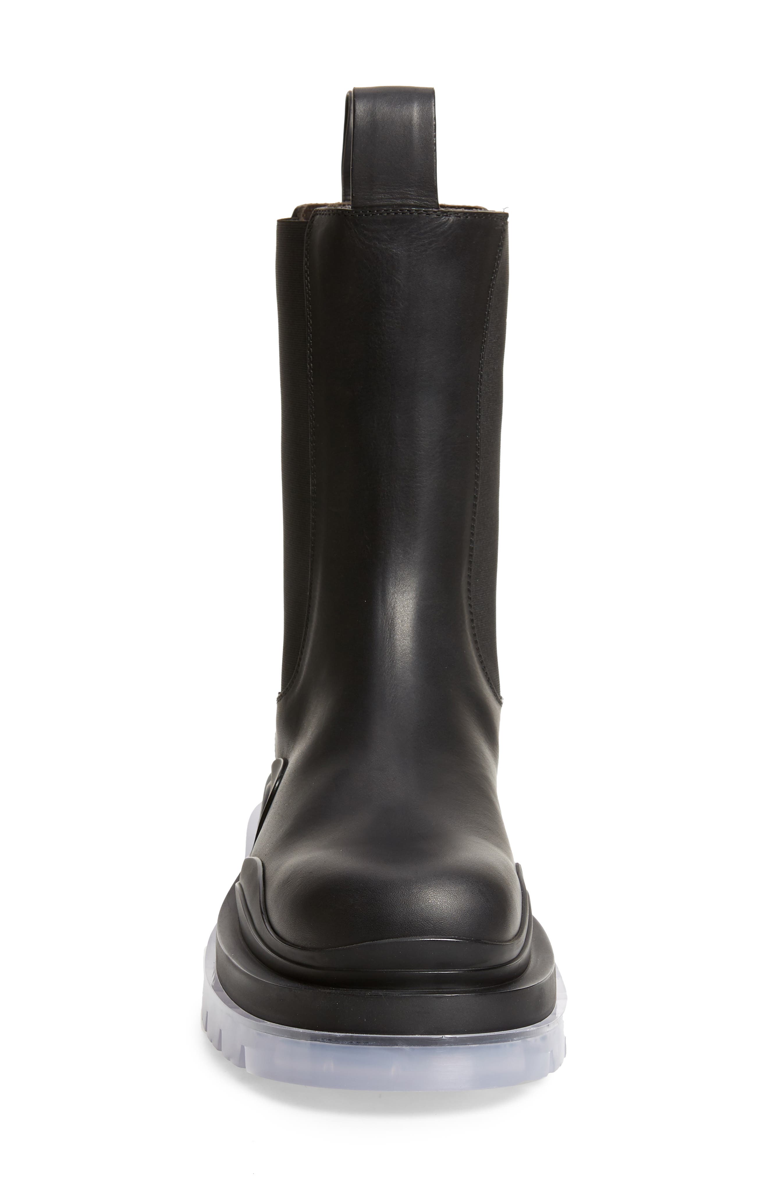 Bottega Veneta Clear Sole Chelsea Boot, Alternate, color, 