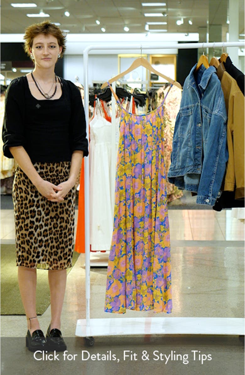 Sandy Cove Floral Maxi Sundress, sales video thumbnail