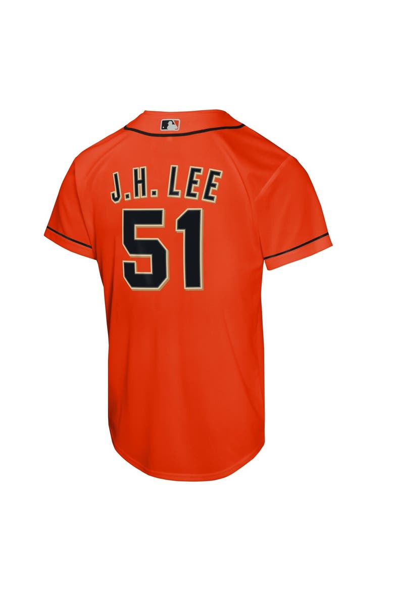 Youth Nike Jung Hoo Lee Orange San Francisco Giants Alternate Replica Jersey, Alternate, color, Orange
