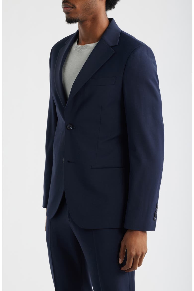 Skinny Fit Black Suit Jacket, Alternate, color, NAVY SEABORNE