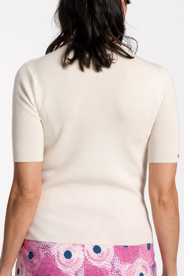 Marie Sweater Merino, Alternate, color, Oyster
