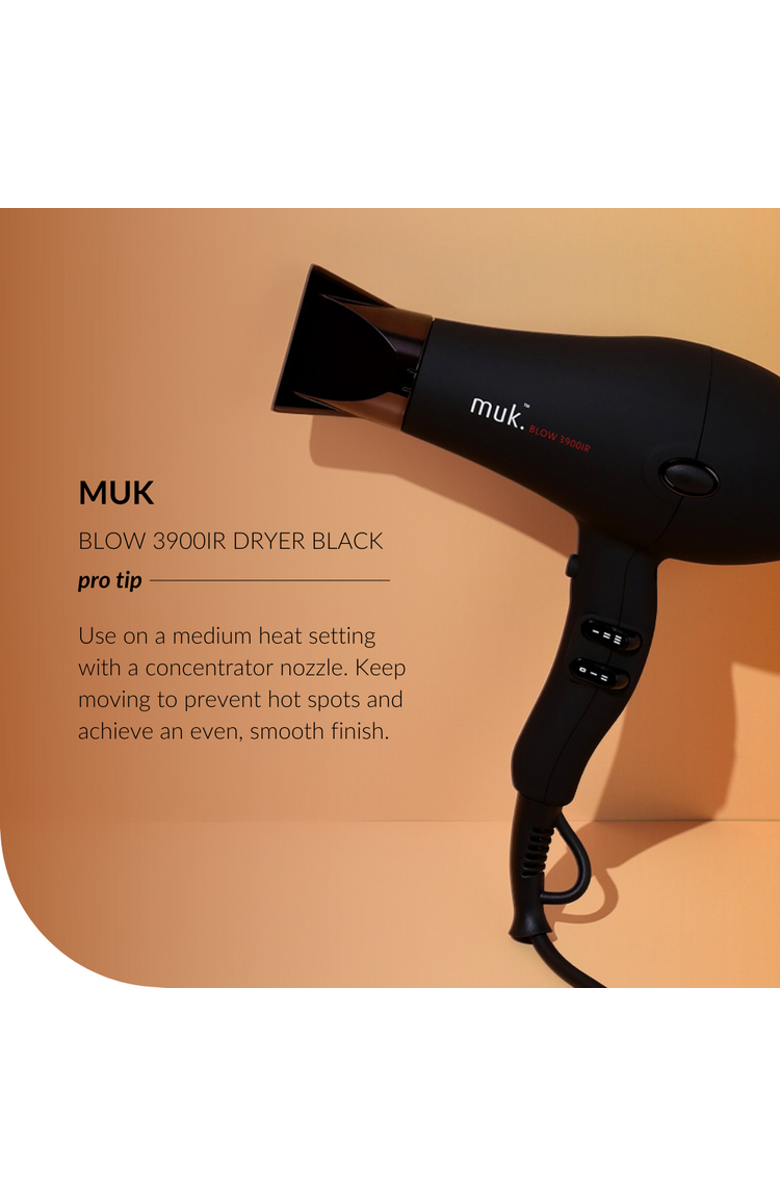 Muk Haircare 3900IR Dryer Black, Alternate, color, NO COLOR