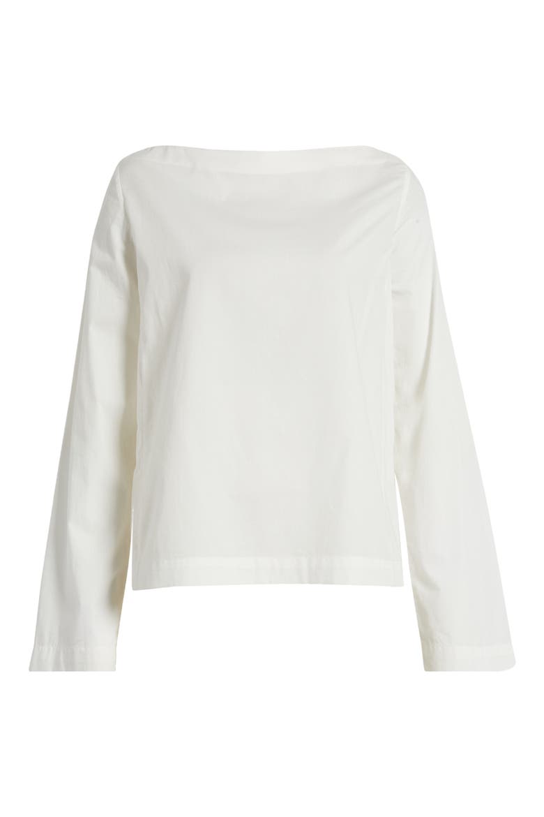 Aleza Organic Cotton Top, Alternate, color, WHITE
