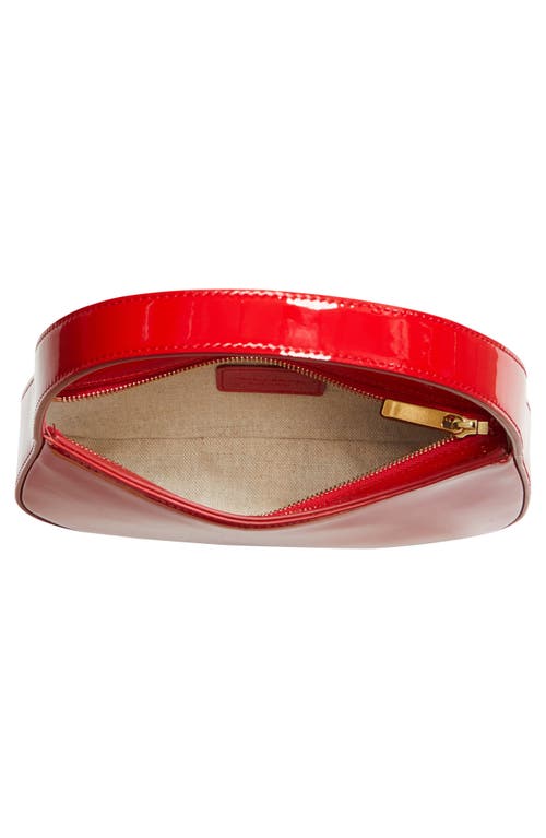 MANSUR GAVRIEL MANSUR GAVRIEL MINI BONBON PATENT LEATHER SHOULDER BAG
