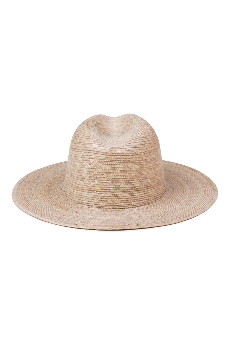 Palma Straw Fedora, Alternate, color, NATURAL