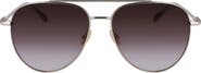 FERRAGAMO Gancini Evolution 61mm Aviator Sunglasses