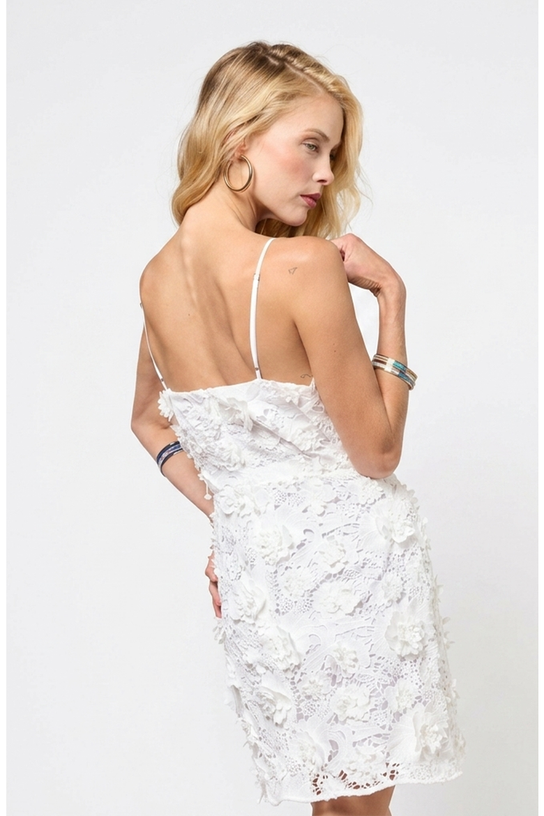 Susan Dress, Alternate, color, White
