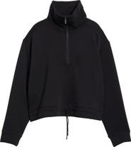 Zella Kickback Ottoman Half Zip Pullover