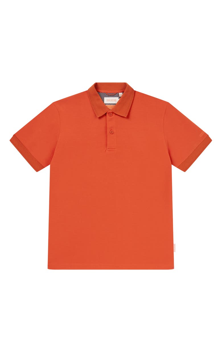 Sealskinz Soft Touch Polo, Alternate, color, Orange