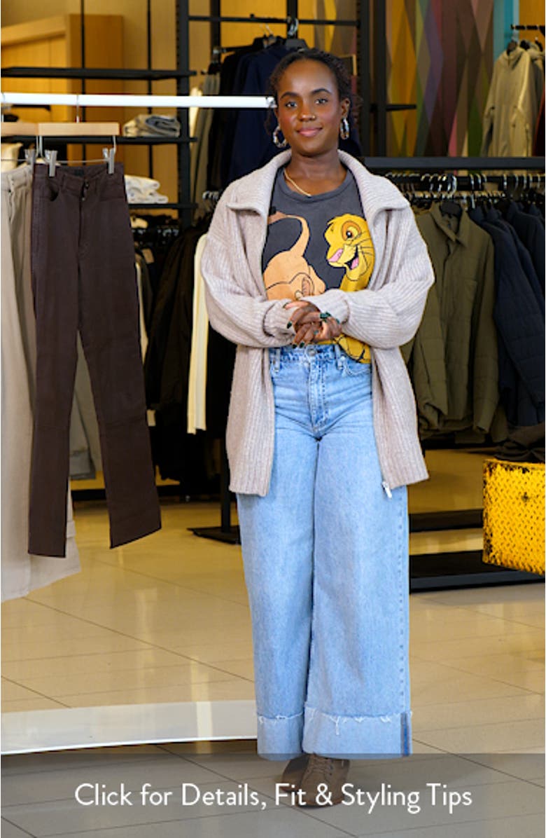 Cozy Knit Zip-Up Cardigan, sales video thumbnail