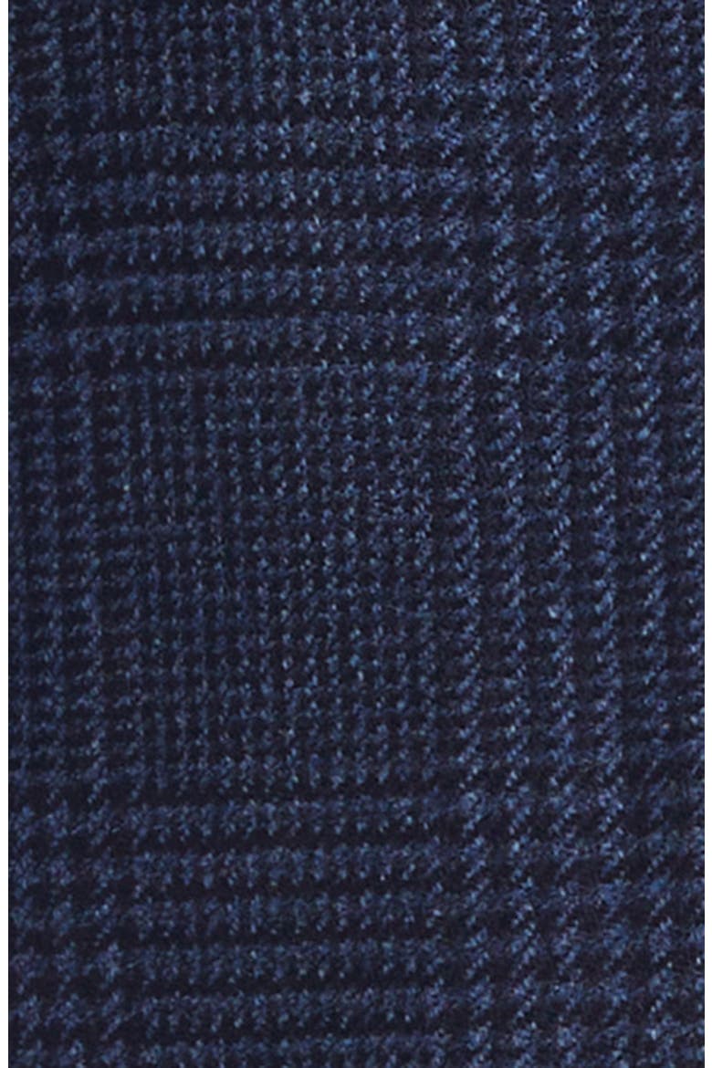 Trofeo Plaid Stretch Wool & Cashmere Sport Coat, Alternate, color, BLUE/DARK BLUE