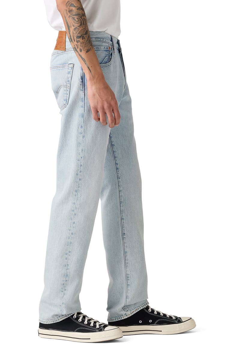 Levi's<sup>®</sup> 501<sup>®</sup> Original Straight Leg Jeans, Alternate, color, Brightside