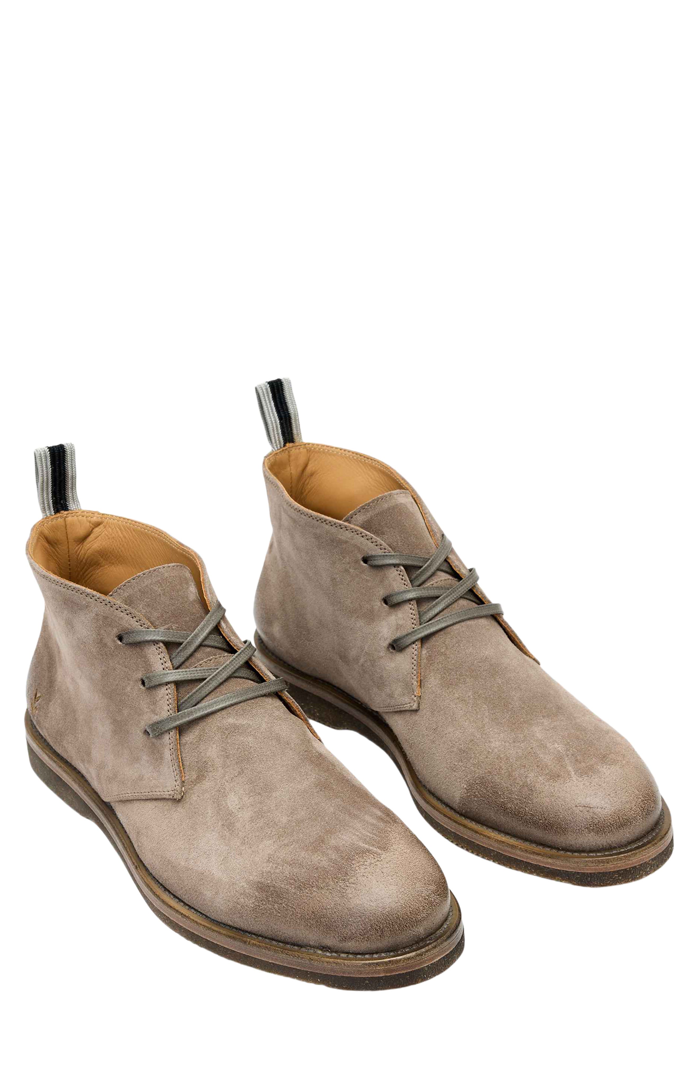 Varick Suede Chukka Boot, Main, color, GREY SKY