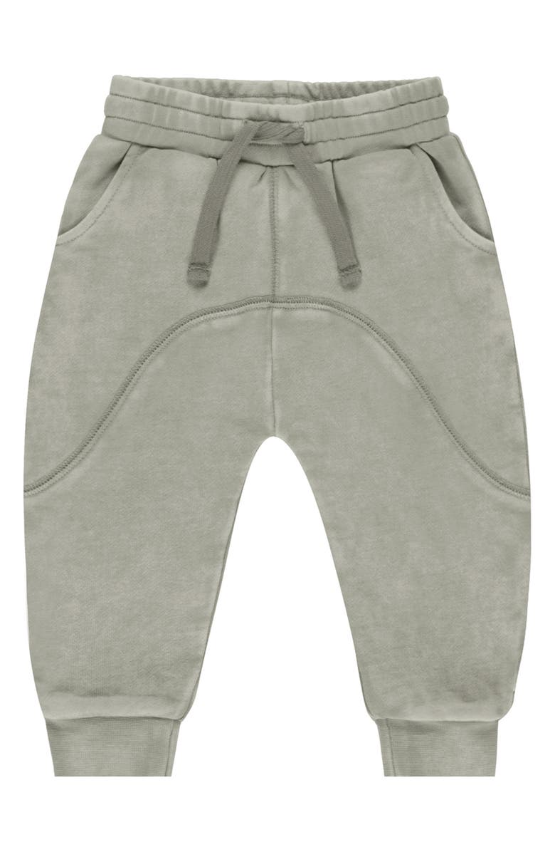 Rylee + Cru Kids' James Cotton Knit Pants, Main, color, Laurel