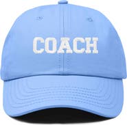 Dalix Coach Embroidered Sports Dad Cap
