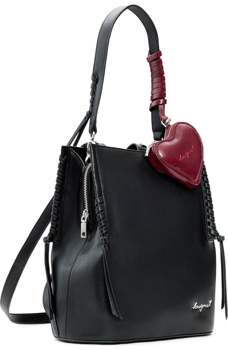 Desigual Medium Faux Leather Backpack, Alternate, color,