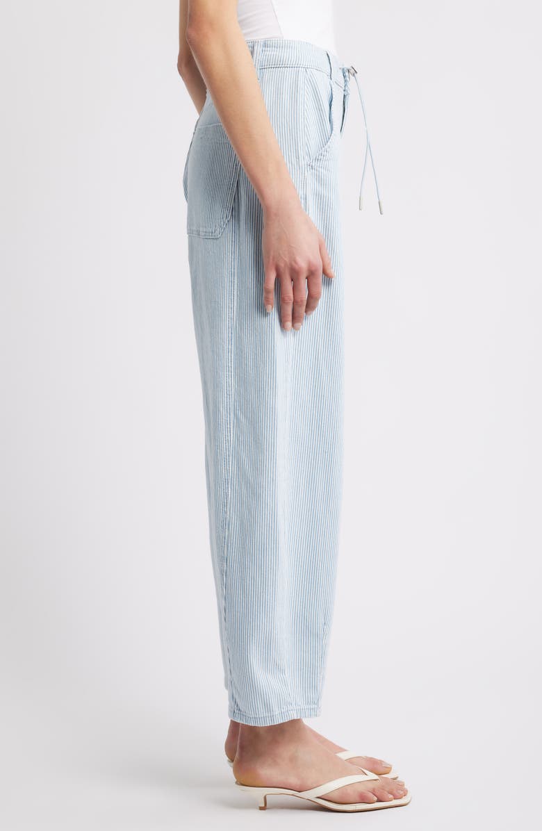 Wit & Wisdom Precision Fit Skyrise Relaxed Barrel Leg Pants, Alternate, color, Powder Blue