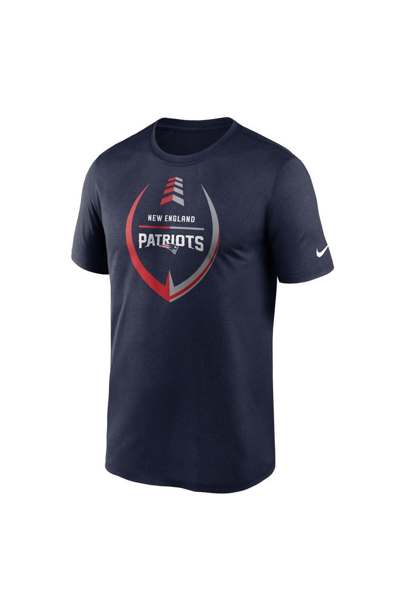 Nike Men's Nike Navy New England Patriots Icon Legend Performance T-Shirt, Alternate, color,