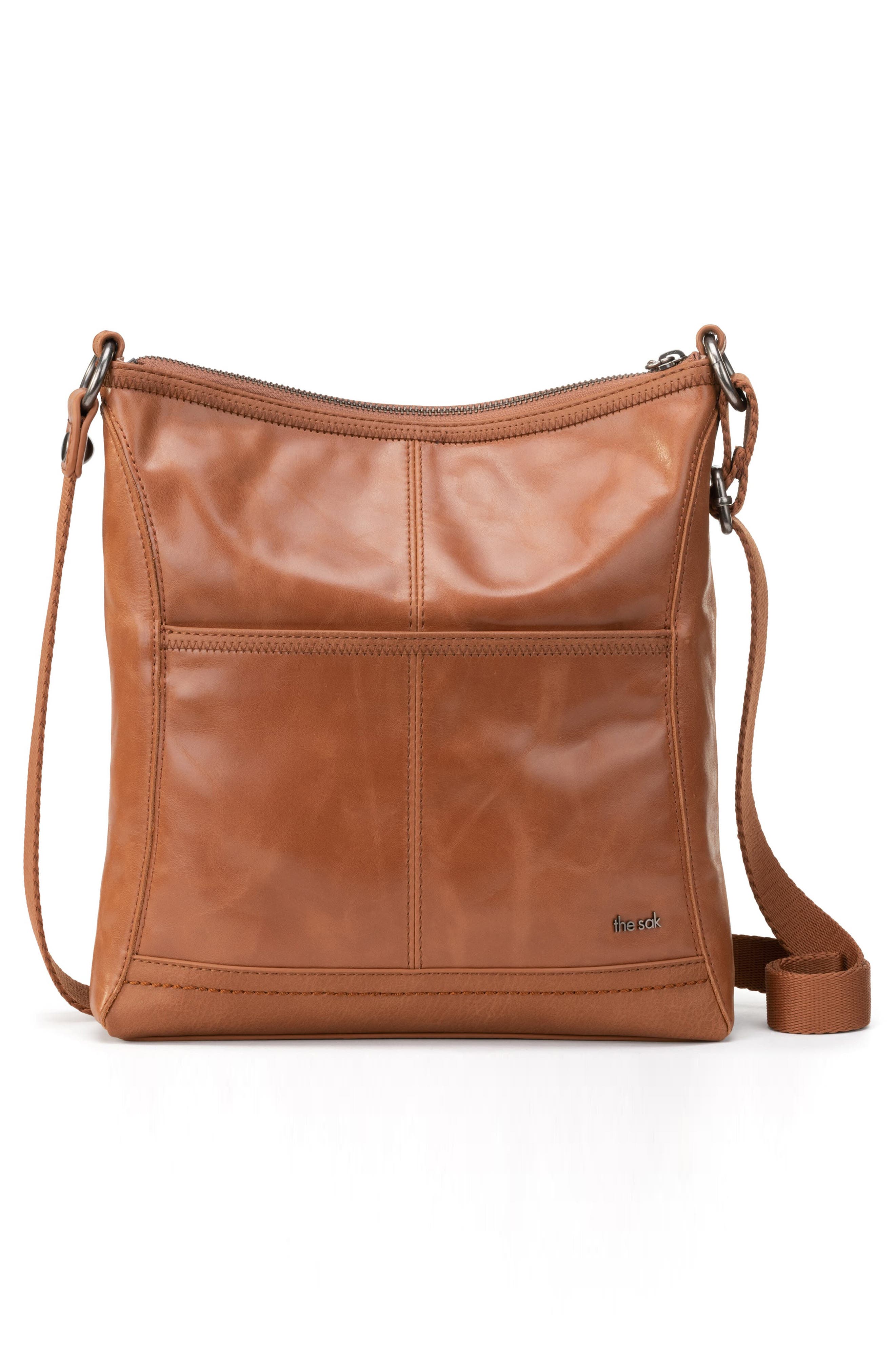 The Sak Gen Crossbody Bag, Alternate, color, Tobacco Floral Emboss