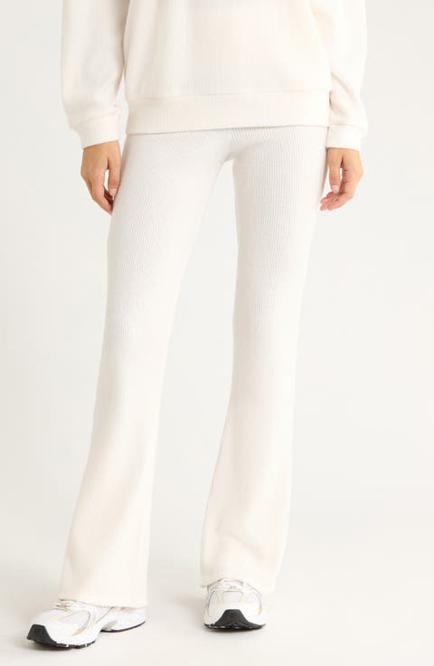 Ribbed Flare Leggings