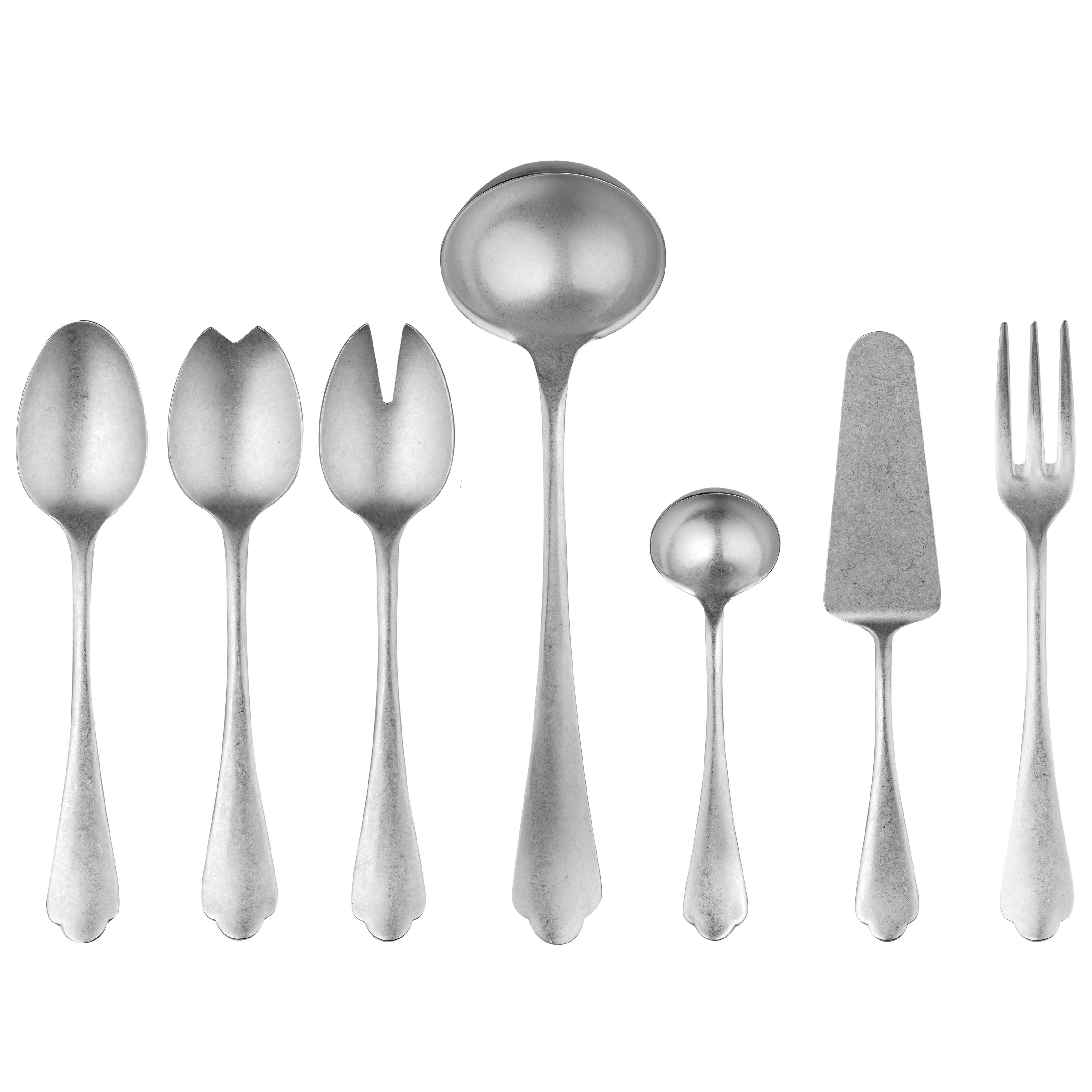 Mepra Dolce Vita Serving Set In Silver
