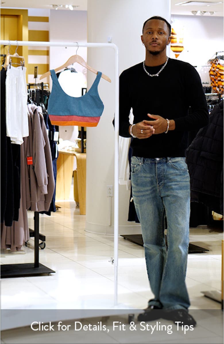 Mackenzine Colorblock Bikini Top, sales video thumbnail