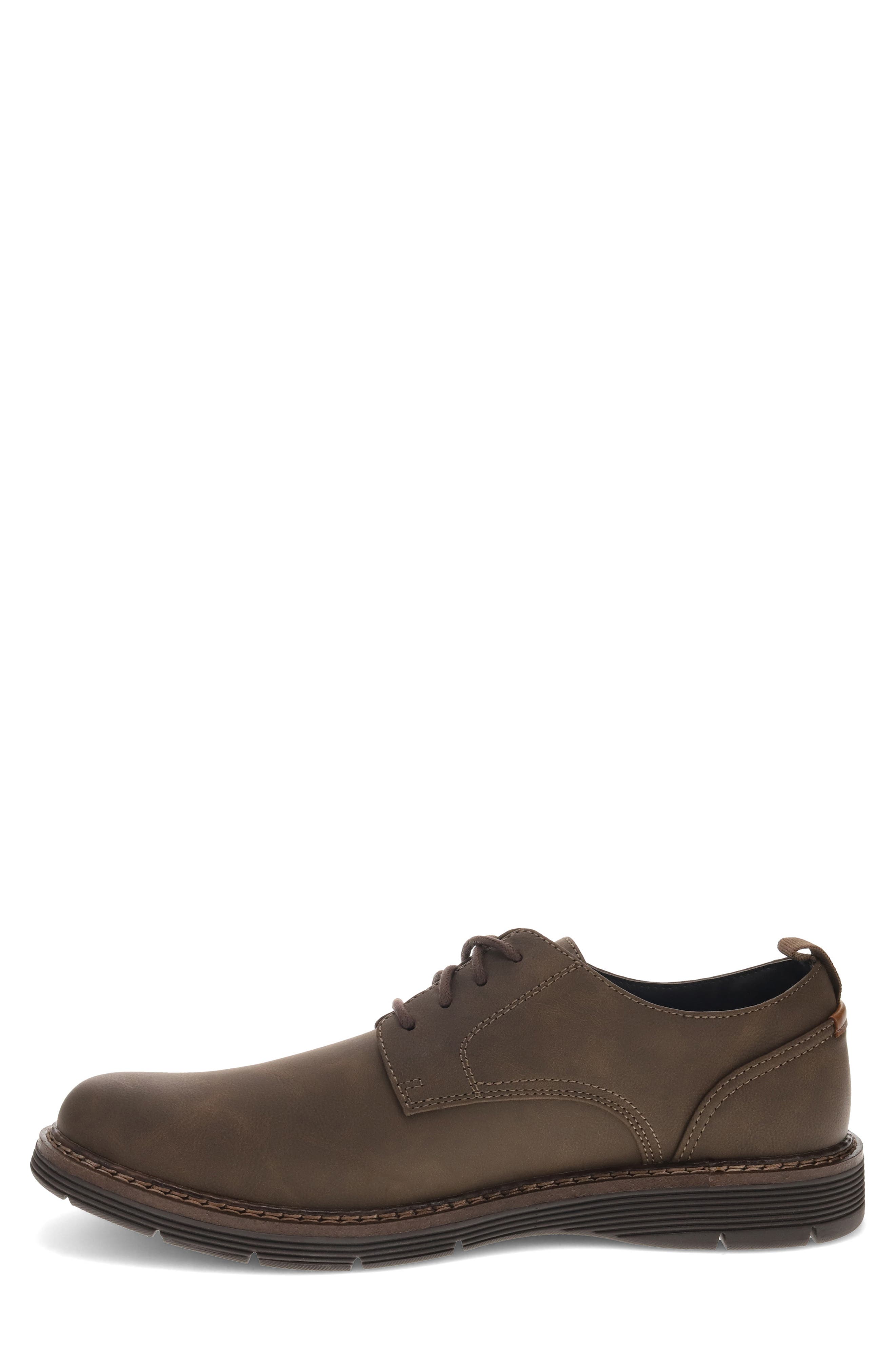 Easedale Comfort Oxford Derby, Alternate, color, DARK BROWN