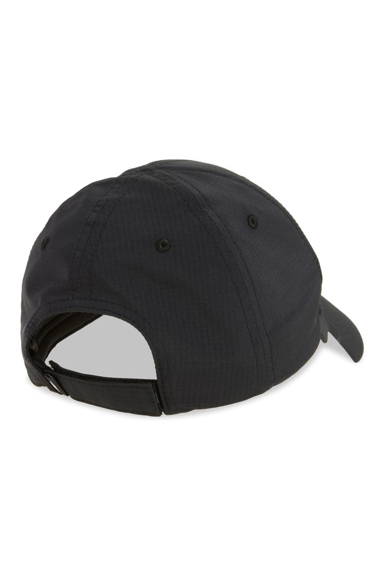 Logo Embroidered Adjustable Baseball Cap, Alternate, color, 1090 BLACK/ WHITE